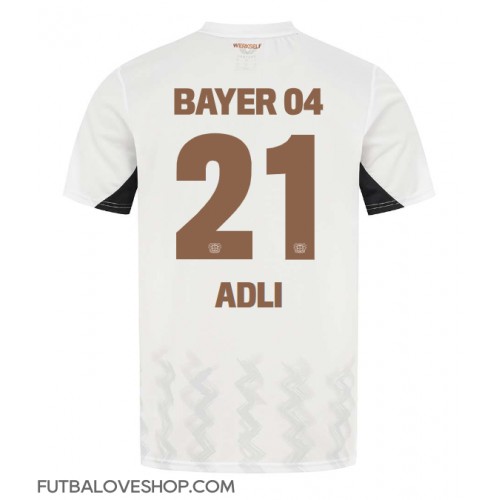 Dres Bayer Leverkusen Amine Adli #21 Preč 2024-25 Krátky Rukáv